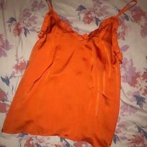 Orange tank top